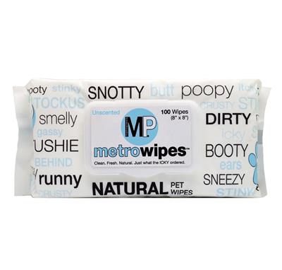 Metro Wipes® Natural Unscented 100ct