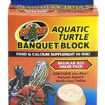 Zoo Med Aquatic Turtle Banquet Block Food and Calcium Supplement Regular 5 Pack