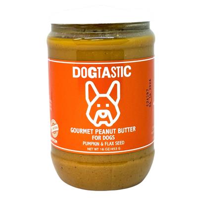 Dogtastic Gourmet Peanut Butter for Dogs - Pumpkin & Honey Flavor