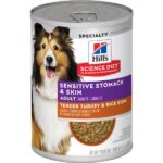 Hill's Science Diet 12.5 Oz Adult Sensitive Stomach and Skin Tender Turkey & Rice Stew