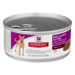 Hill's Science Diet Premium Dog Food Adult 1 - 6 Beef & Barley Entree, 5.8 Oz