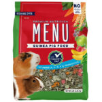 Menu Premium Guinea Pig Food - Timothy Hay Pellets Blend - Vitamin and Mineral Fortified, 4Lb