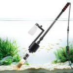 AQQA Aquarium Gravel Cleaner Kit, 6 in 1 Electric Fish Tank Vacuum Cleaning Tools Water Changer