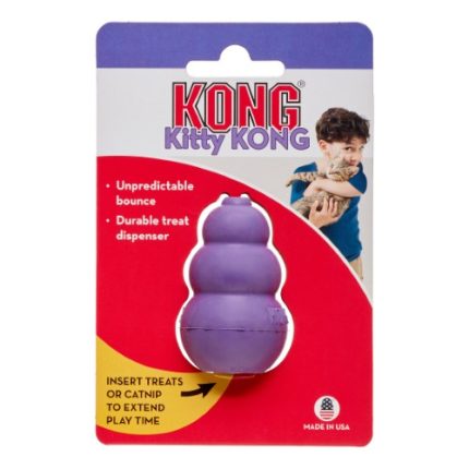 KONG Purple Kitty Cat Toy