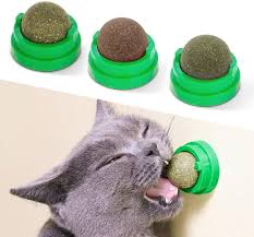 Silvervine Catnip Balls, Edible Kitty Toys for Cats Lick
