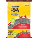 Purina Tidy Cats Multi-Cat Non Clumping Kitty Litter  24/7 Performance Deodorizing  20 lb Bag