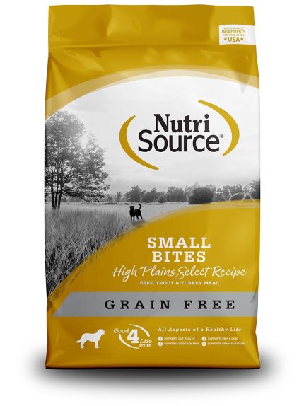 4 Lbs Grain Free Small Bites High Plains Select Dog Food