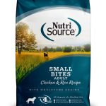 NutriSource 5 Lb Small Bites Chicken Rice Adult Dog Food