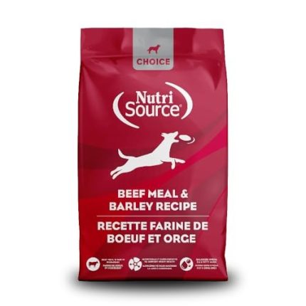 NutriSource Choice Beef Adult All Life Stage Dog 40 lb