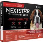 NextStar Flea & Tick Topical Treatment for Extra Large Dogs - 89 to 132lbs - 3ct