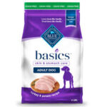 Blue Buffalo Basics Grain-Free, Limited Ingredient Diet, Turkey, Adult Dry Dog Food, 4 Lbs