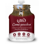 come-pooch-a beef bone broth dog food topper, 12-oz