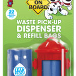 Bags on Board Fire Hydrant Waste Bag Dispenser
