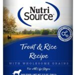 Nutrisource Trout & Rice Dog Can