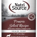 Nutrisource 12.3 Oz Grain Free Prairie Select Dog Food
