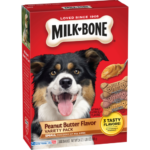 Milk-Bone Peanut Butter Flavor Naturally & Artificially Flavored Dog Biscuits  Small Crunchy Dog Treats  24 Ounce