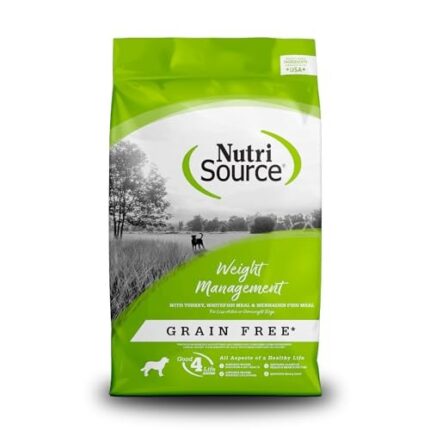 Nutri Source 12 Lbs Grain Free Weight Management Dog Food