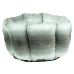 Arlee Sheba Quilt Round Cat Bed Grey