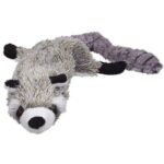 Spot Skinneeez Multicolored Plush Raccoon Dog Toy Large