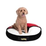 Pokemon Machine Washable Removable Cover & Grip Dots Pet Bed