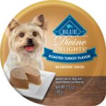 Blue Buffalo Delights Grain Free Paté Small Breed Wet Dog Food Roasted Turkey Flavor - 3.5oz