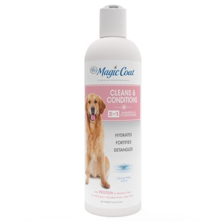 Four Paws Magic Coat Cleans & Conditions Dog 2 in 1 Shampoo and Conditioner 16 oz