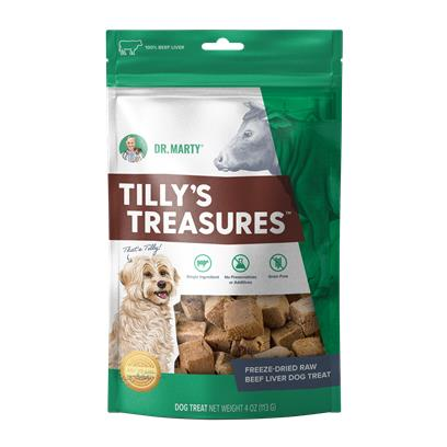 Dr Marty Tilly's Treasures - Beef Liver 4 oz bag
