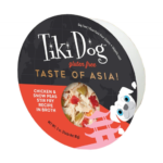 Tiki Dog Asia Chicken & Snow Pea Stir Fry in Broth Dog Gourmet