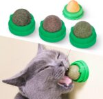 Potaroma Catnip Toys Balls 4 Pcs, Extra Cat Energy Ball