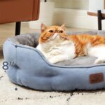Washable Pet Bed for Puppy and Kitten with Slip-Resistant Bottom, 25 Inches, - Image 6