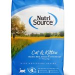 NutriSource Cat & Kitten Chicken, Salmon & Liver Dry Cat Food - 4 Lb Bag