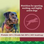Nutrena True High Energy 24/20 Dog Food 50 Pounds
