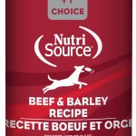 NutriSource Choice Beef & Barley Wet Dog 12.3 oz