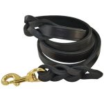 Ray Allen 6ft 3/4" BRAIDED LEATHER LEASH - Image 2