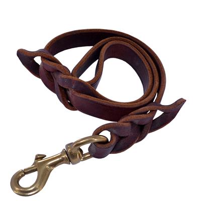 Ray Allen 6ft 3/4" BRAIDED LEATHER LEASH
