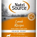 Nutrisource 12.3 Oz Grain Free Lamb Dog Food Cans