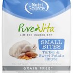 Nutrisource Pure Vita 12 Lbs Grain Free Small Bites Turkey & Sweet Potato Dog Food