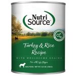 Nutrisource 872739 12.3 Oz Turkey & Rice Dog Cans