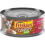 Purina Friskies Extra Gravy Pate with Salmon Wet Cat Food 5.5 Oz Can
