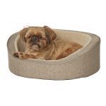 Hudson Pet Bed- Tan Extra-Small QuietTime Deluxe