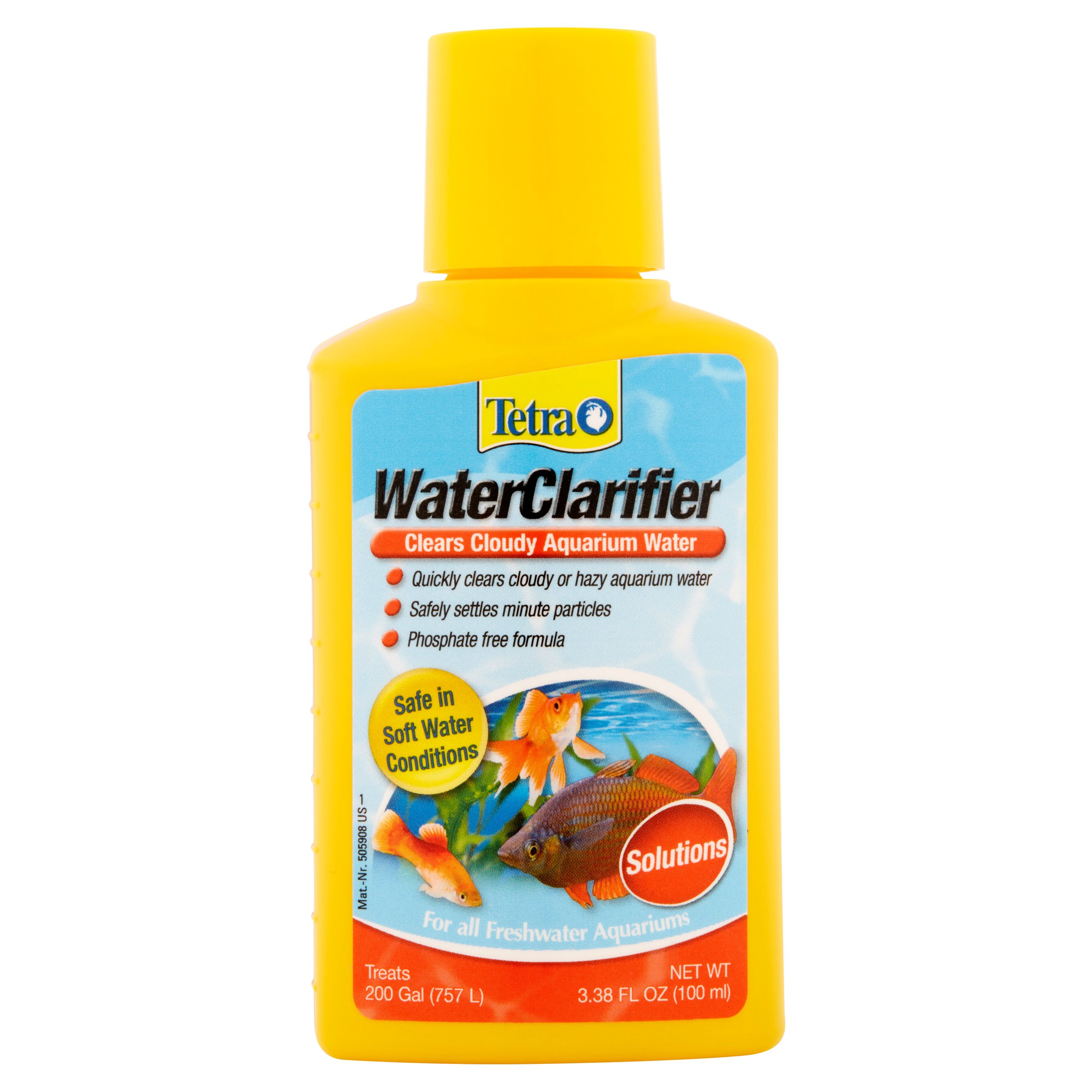20066927-1.jpg Tetra Waterclarifier Aquarium Water Treatment Clears Cloudy Aquarium Water 3.38 Oz - Image 1