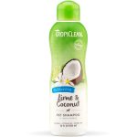 TropiClean Lime & Coconut Shed Dog Deshedding Shampoo  20oz