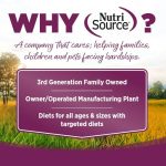 NutriSource Pure Vita Grain Free Pork & Blueberry Dog Food, 12LB - Image 4