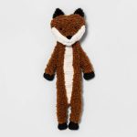 Skinny Crinkle Fox Plush Dog Toy - M - Boots & Barkley