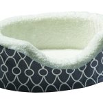 Midwest Quiet Time Defender Orthopedic Nesting Dog Bed, 14.25 L X 17.75 W X 5.5 H, Gray