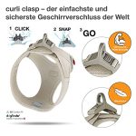Curli Vest Harness curli Clasp Air-Mesh Light Tan Extra Large - Image 3