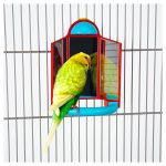 Featherland Paradise Triple Mirror Bird Toy with Perch
