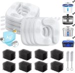 Veken Cat Water Fountain Filters, 8 Pack Replacement Filters - Image 2