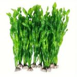 MyLifeUNIT Artificial Seaweed Water Plants for Aquarium, Plastic Fish Tank Plant Decorations 10 PCS - Image 2