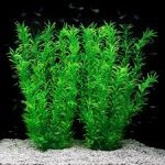 Aquarium Decor Plastic Plants Extra Large 21 Inches Artificial Fish Tank Plants Tall Fish Tank Decorations - Image 2